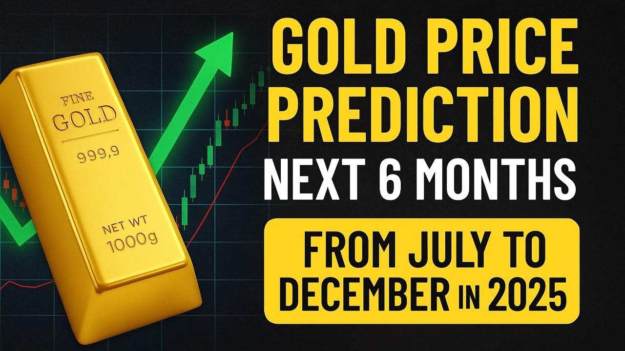 Gold Price Prediction Next 6 Months from July to December in 2025