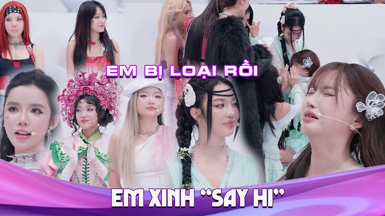 FULL màn công bố kết quả vòng loại, Bích Phương khóc nức nở khi chia tay 6 em xinh
