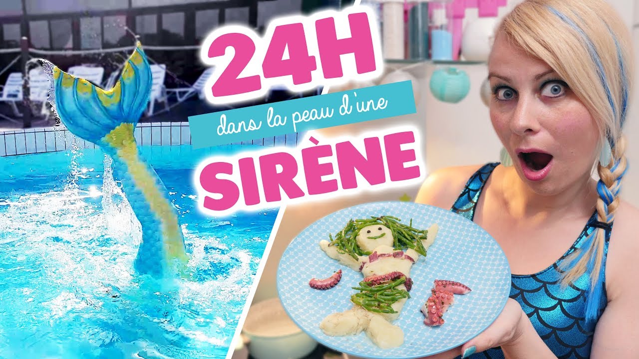 24H DANS LA PEAU D'UNE SIRÈNE ♡ VIRGINIE FAIT SA CUISINE