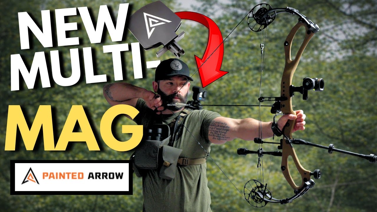 Painted Arrow MULTI-MAG and GATOR CLIP (My New FAVORITE Self-Filming Setup for Bowhunting!)
