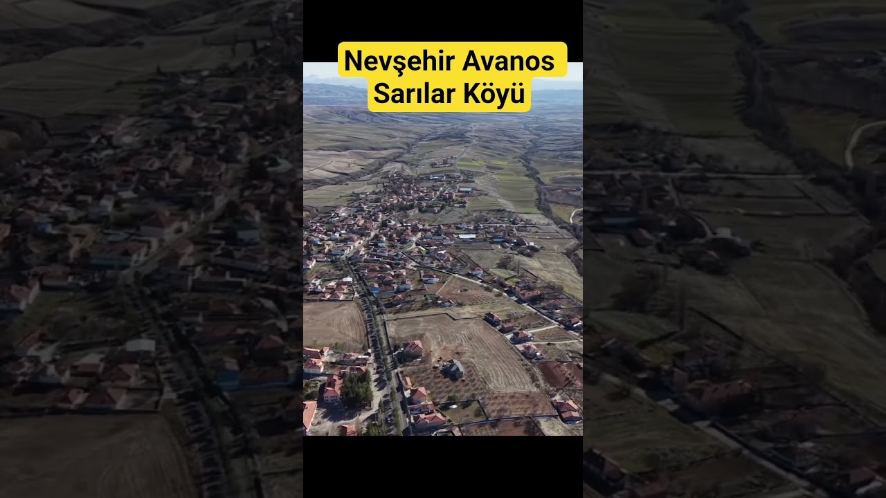 Nevşehir Avanos Sarılar Köyü