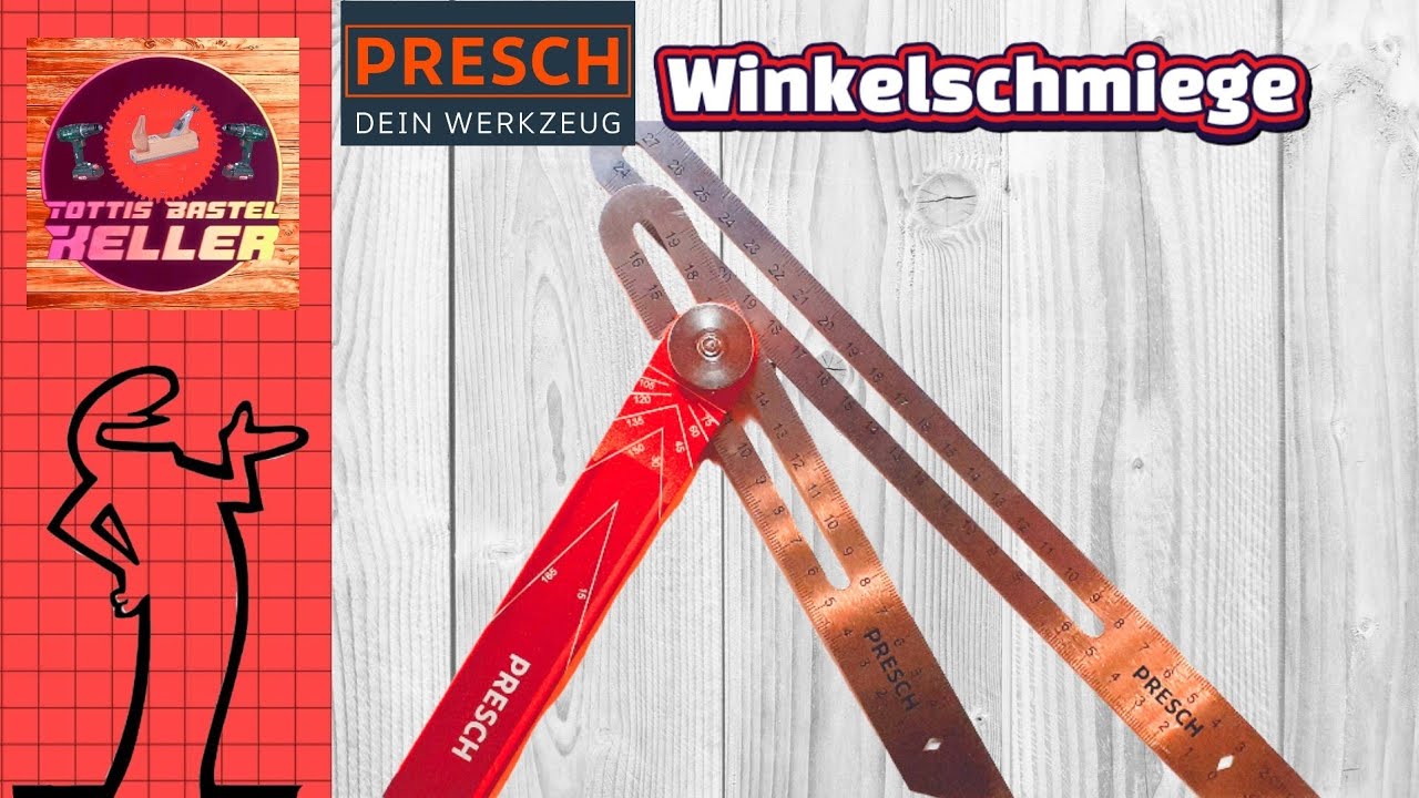 Was kann alles diese @PRESCH_Tools  Winkelschmiege? Unboxing/Test #werkstatt #diy #wood #design