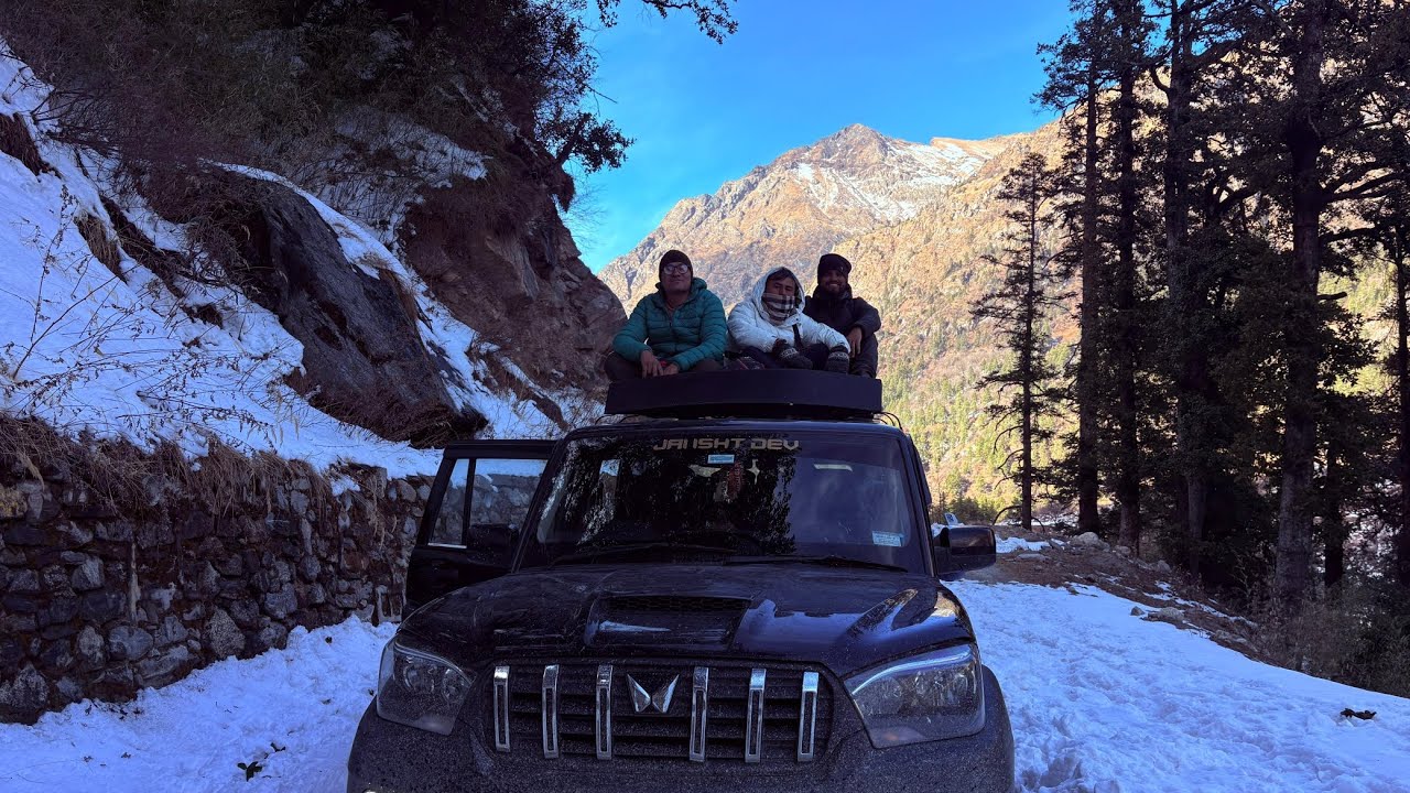 Bolero wale Ne Diya Dhokha Darma valley me #DharmaValley #SnowfallAdv#HimalayanChallenge#scorpio 4X4