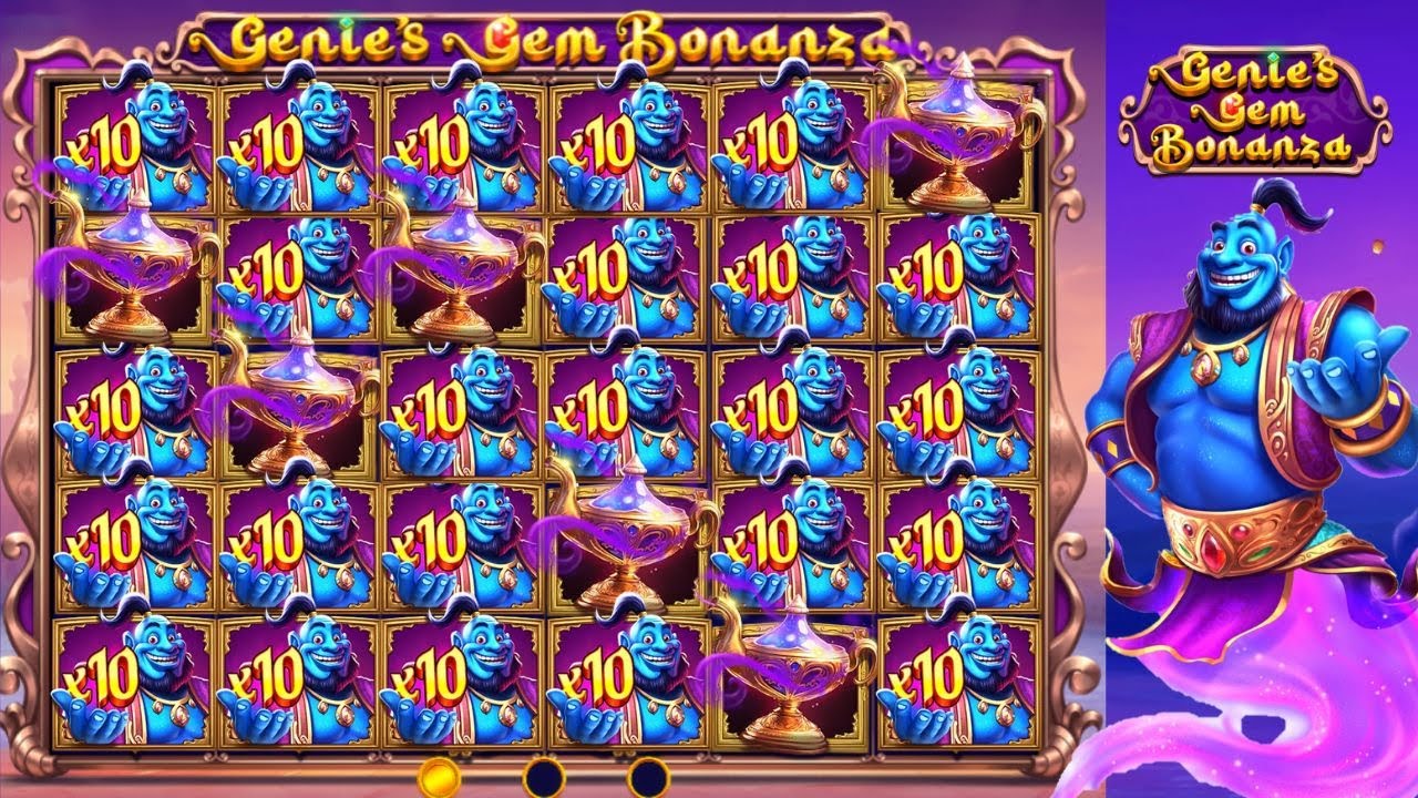 en busca de las monedas en Genie’s Gem Bonanza | 6 scatter