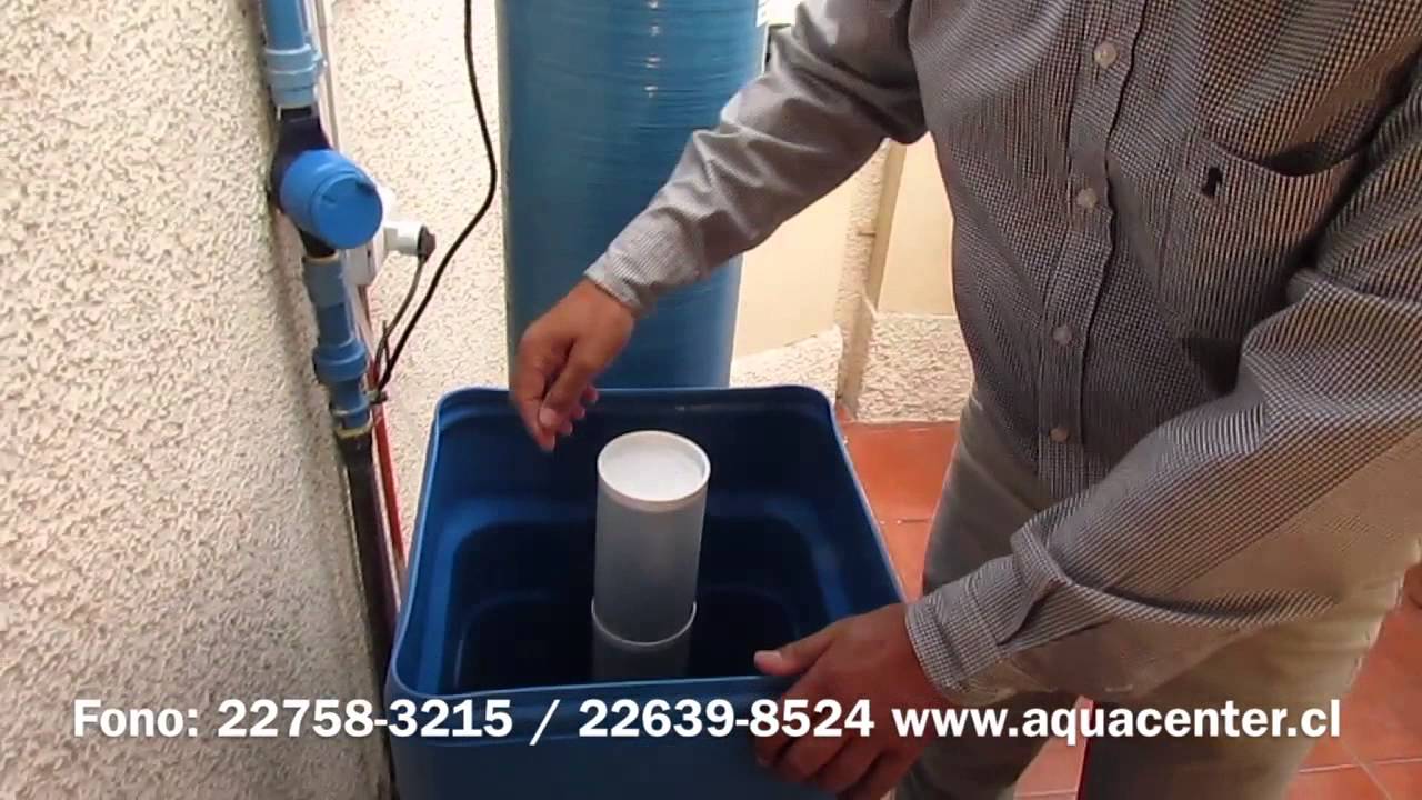 Como resetear su ablandador de agua domiciliario.