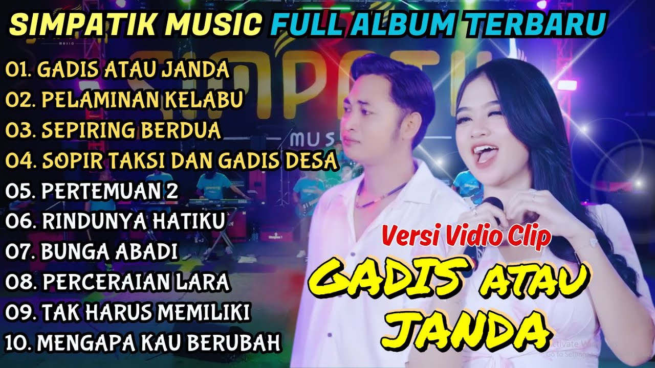 GADIS ATAU JANDA - PELAMINAN KELABU - SIMPATIK MUSIC FULL ALBUM TERBARU || IRWAN FT DIANDRA AYU