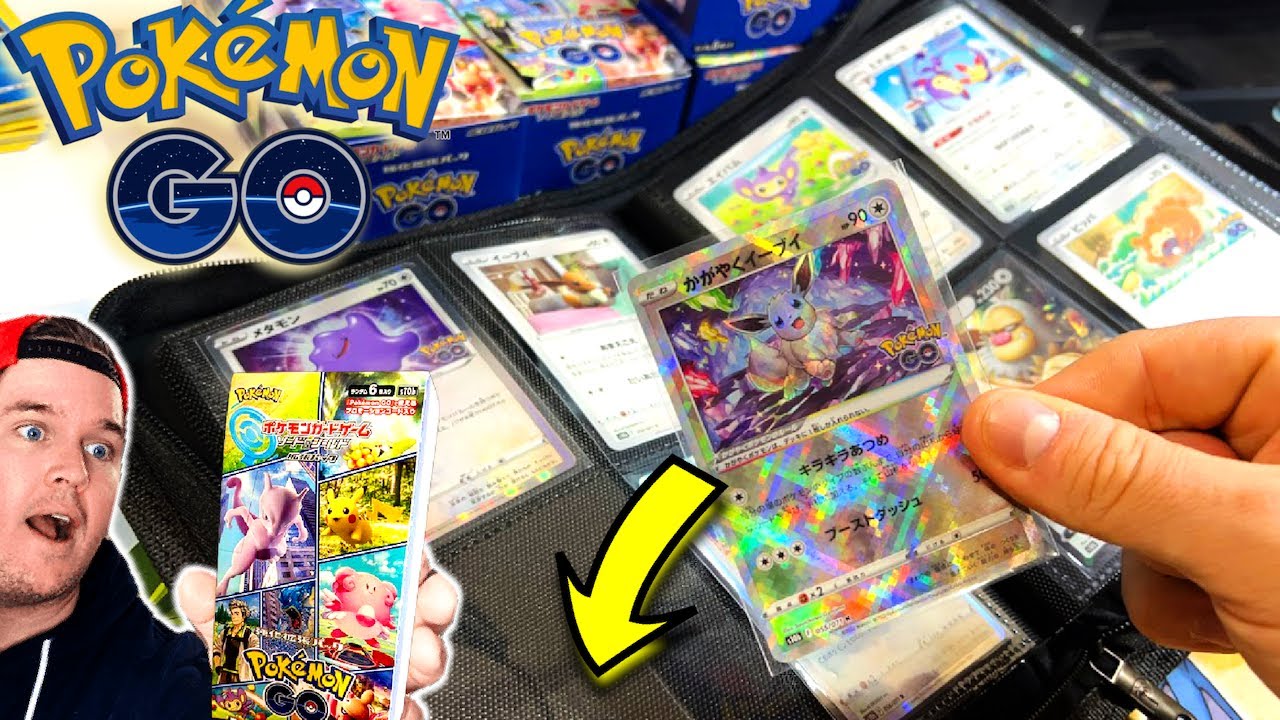 I Built My JAPANESE Pokémon Go Card Binder! (opening)