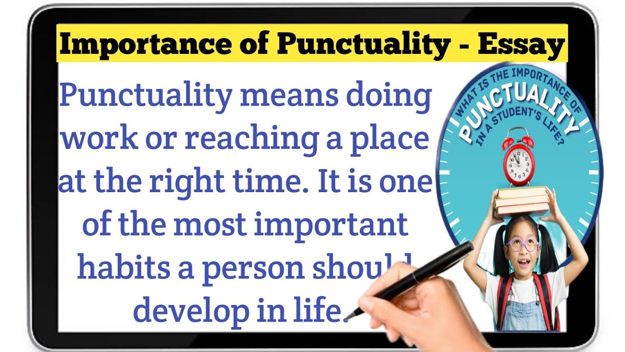 Importance of Punctuality Essay in English for Students | essay writing |
