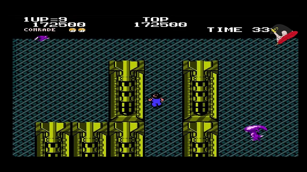 Alien Syndrome 1988 (NES) Walkthrough completo