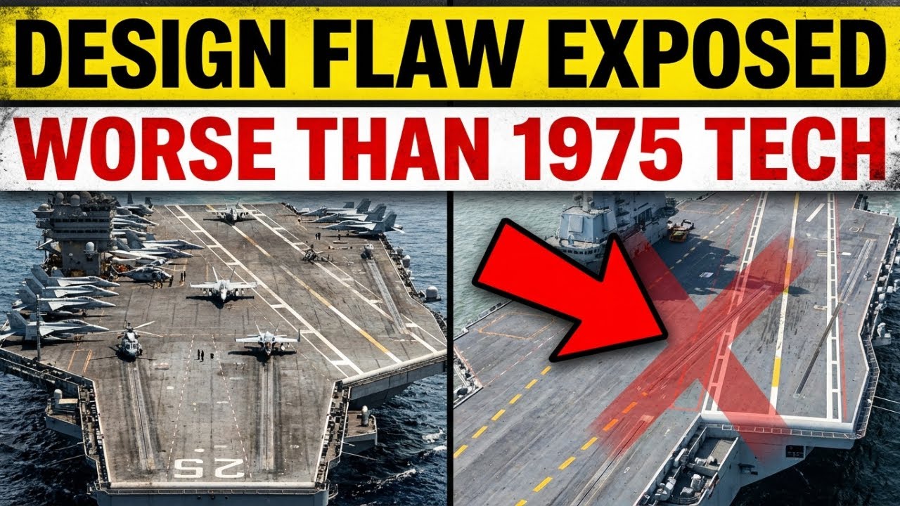 Fujian's Flight Deck Problem: Worse Than 50-Year-Old US Carrier