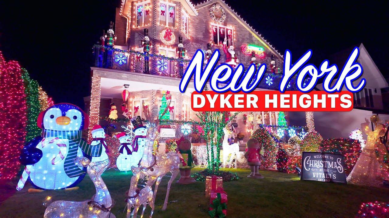 BEST of Dyker Heights 2025 ✨ New York Christmas Lights