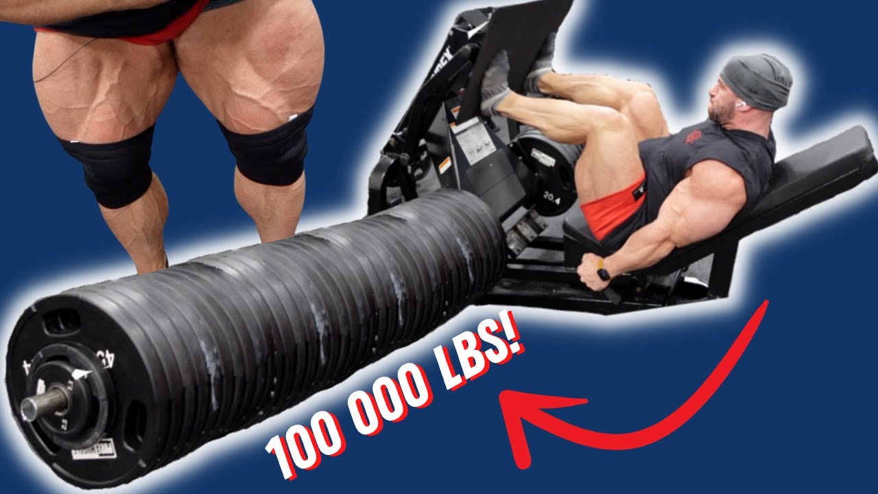 100 000 POUNDS  LEG PRESS