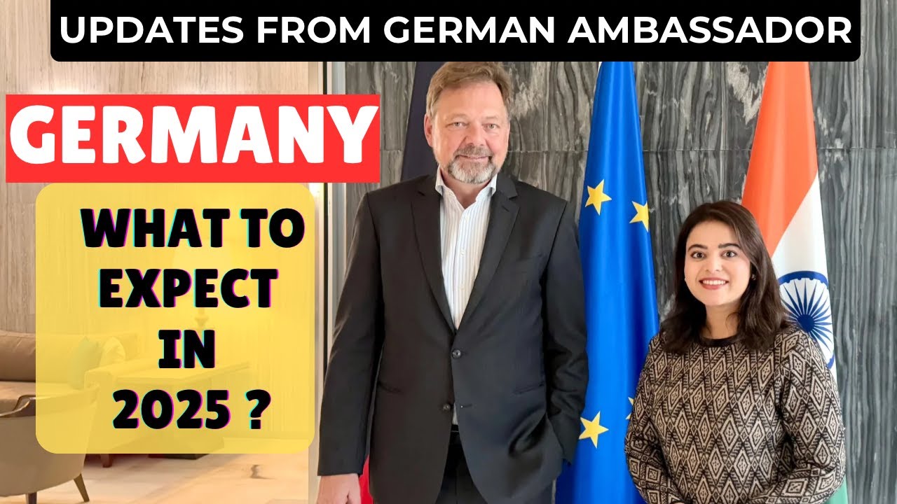 How to easily move to Germany in 2025 I Interview with German Ambassador Dr. Philipp Ackermann