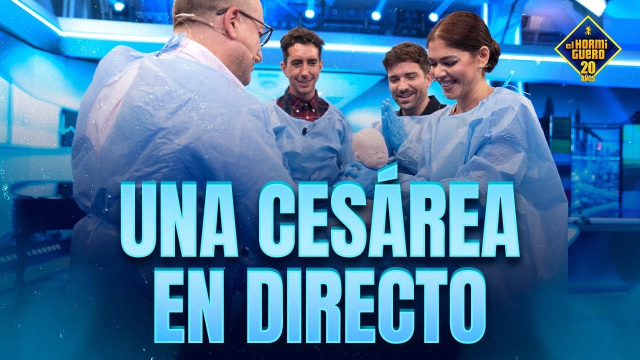 Realizamos una cesárea en directo - El Hormiguero
