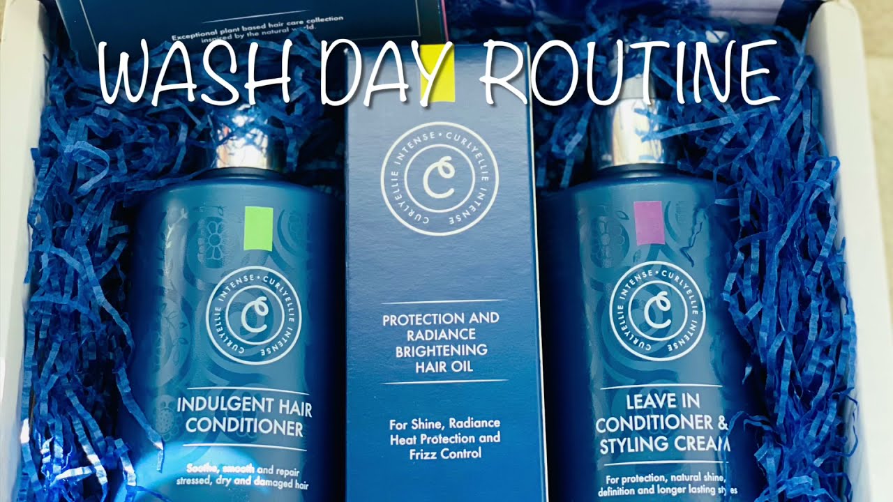 Wash Day Routine with CurlyEllie Intense Collection