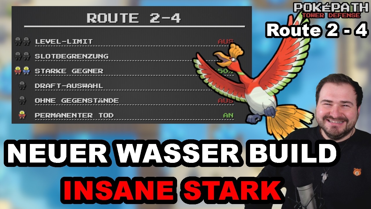 NEUER WASSER BUILD - INSANE STARK {Route 2 - 4] // Poképath