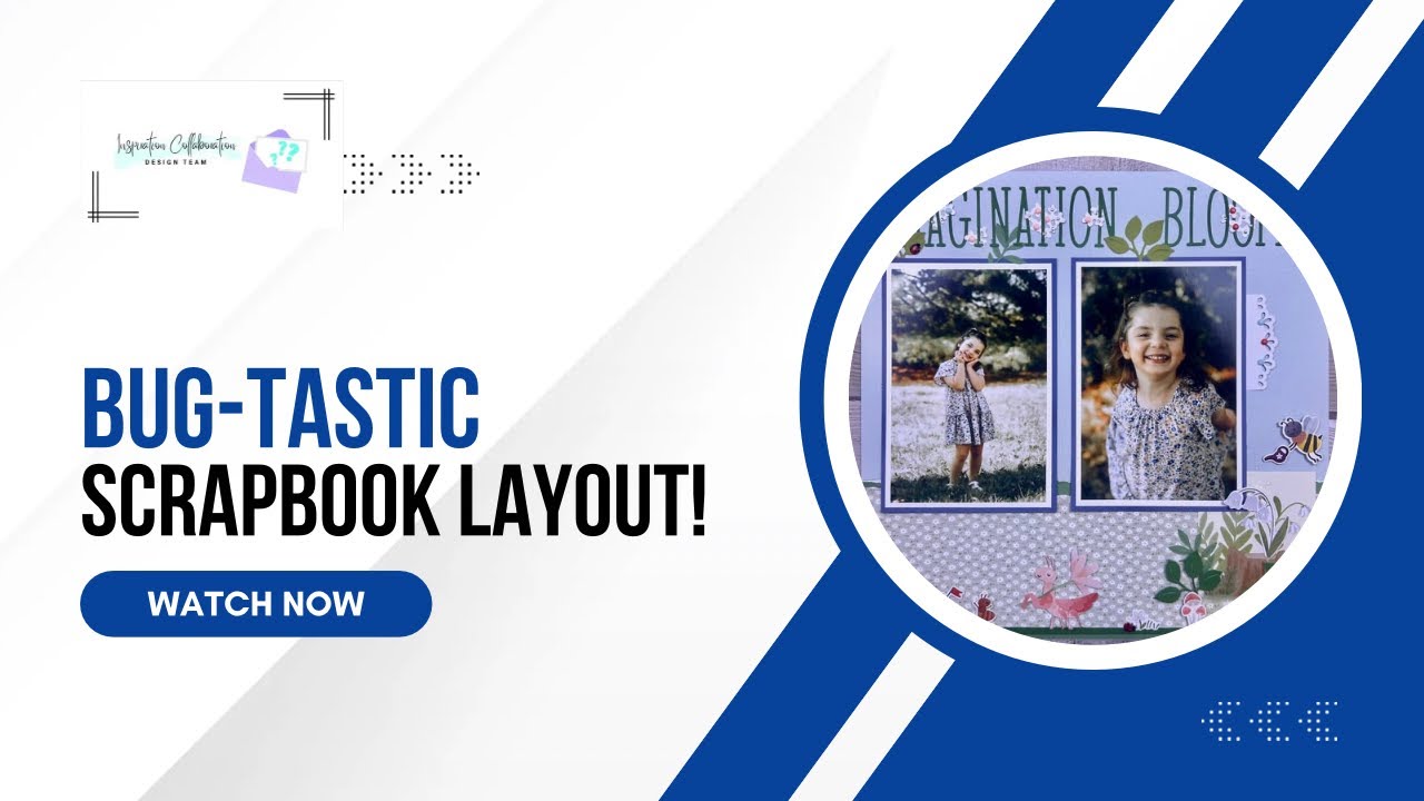 Bug-Tastic Scrapbook Layout! | January 2026 Mystery Envelope Challenge