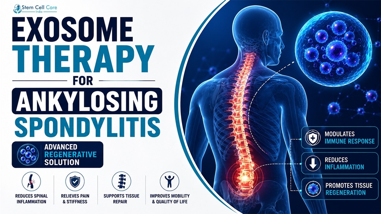 Exosome Therapy for Ankylosing Spondylitis | Advanced Regenerative Treatment |