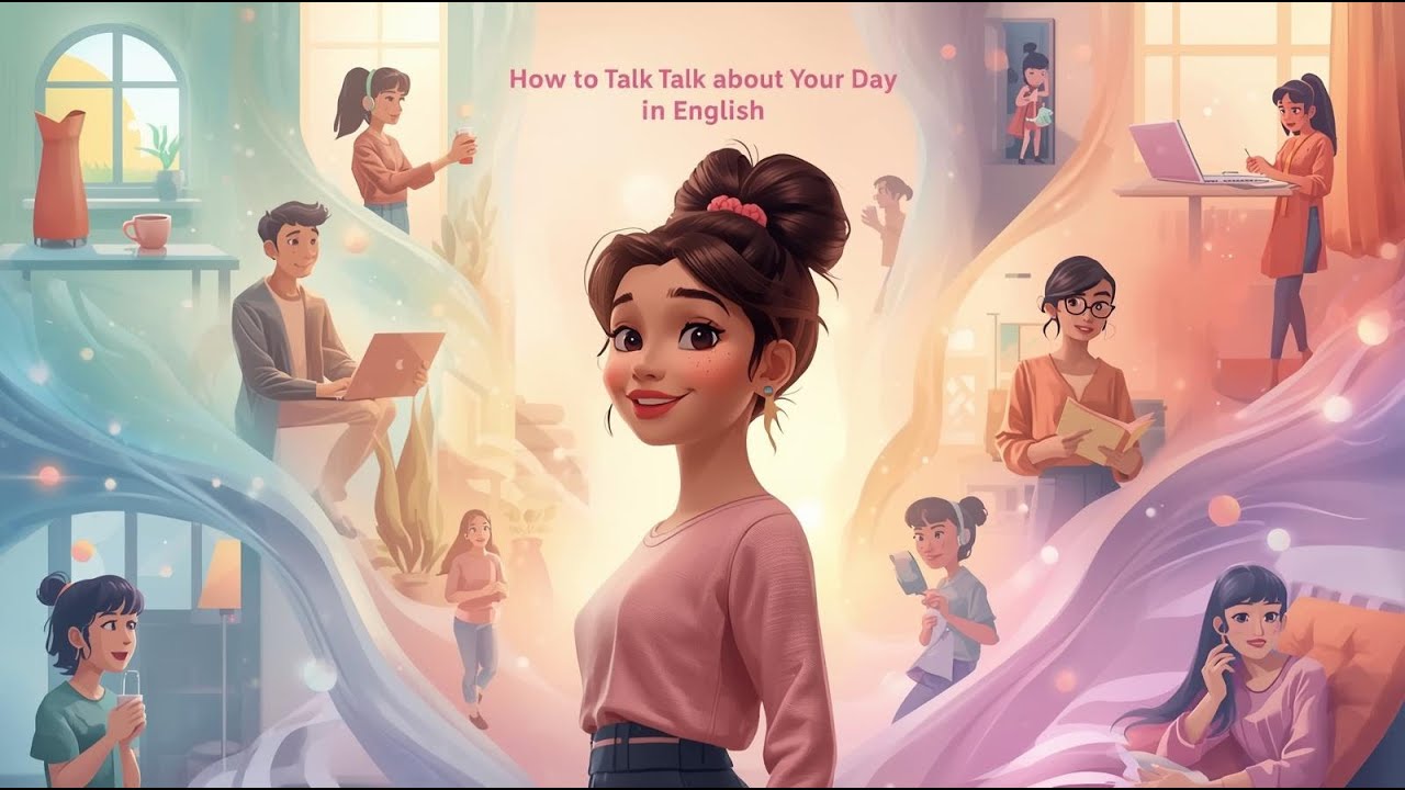 How to Talk About Your Day in English | Daily Routine Speaking Practice