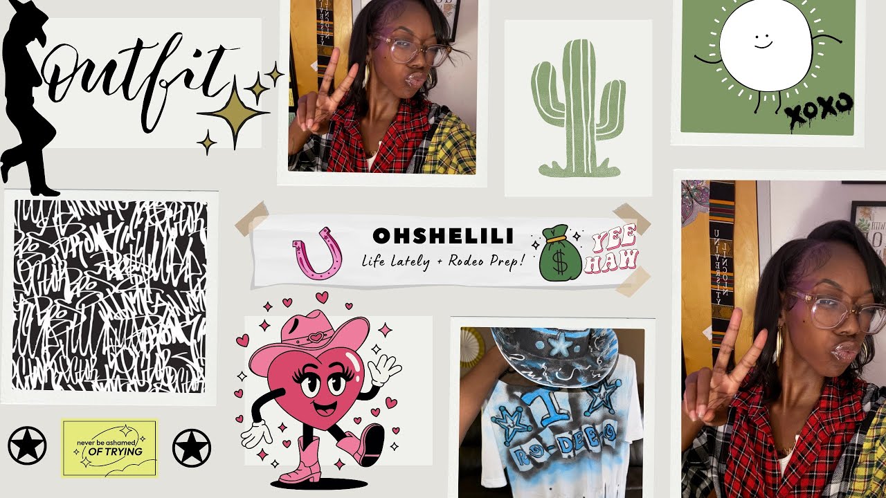 Rodeo Prep, First Art Sale & Life Chat | GRWM Vlog✨🙂&zwj;&harr;️