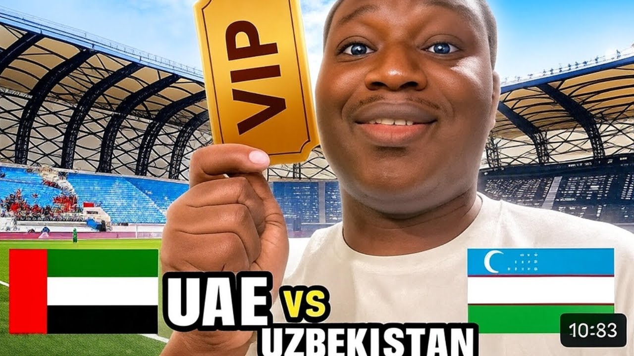I WENT TO WATCH WC QUALIFIERS UAE VS UZBEK!!!!