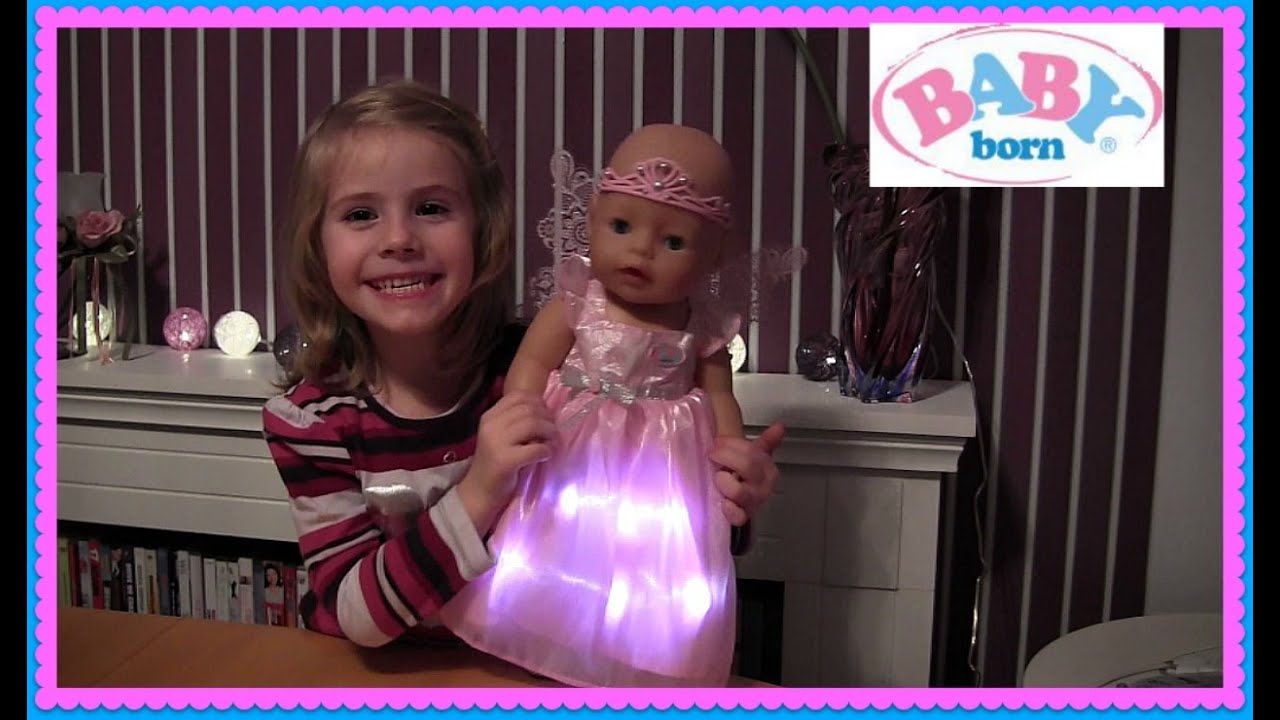 BABY born Puppe im magischen Kleid  ♥ Deluxe Wonderland Light Dream | Zapf Creation