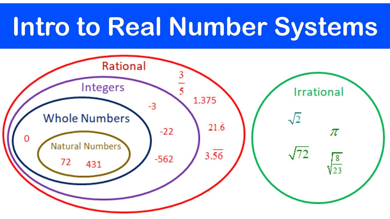 🔶01 - Real Number Systems