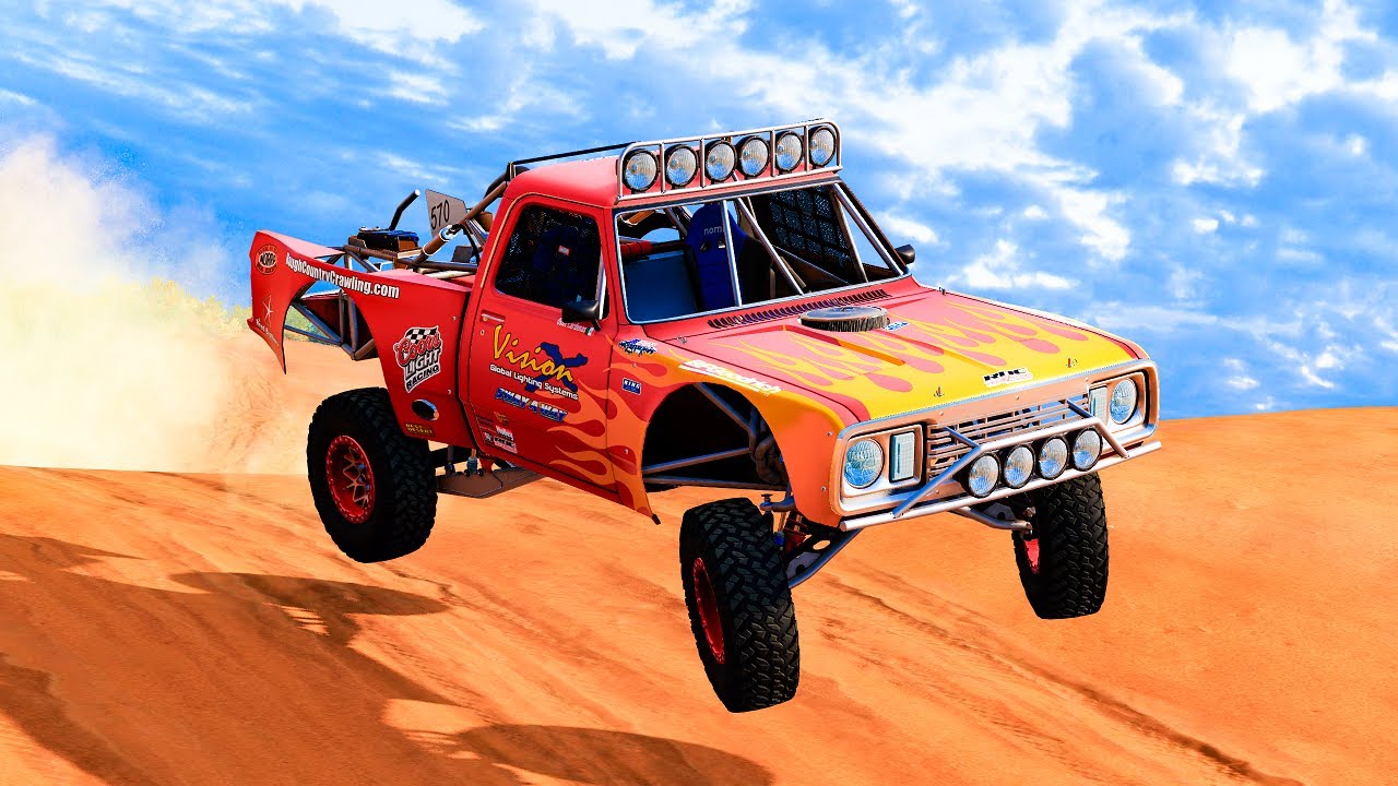 Off Road Crashes #14 - BeamNG Drive