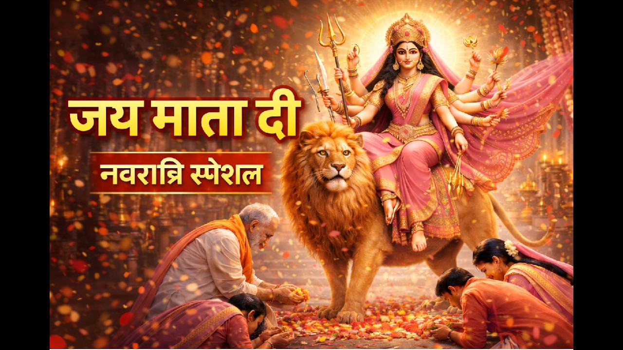 जय माता दी | Navratri Special Durga Maa Song | Maa Durga Aarti | Sanatan Vibes | नवरात्रि के गाने