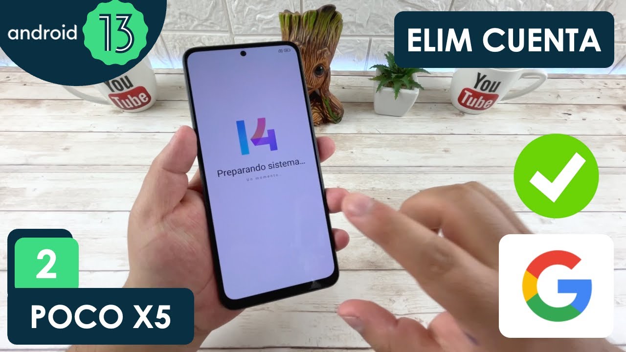 Eliminar Cuenta de Google Xiaomi Poco X5 | Android 13 | Actualizado