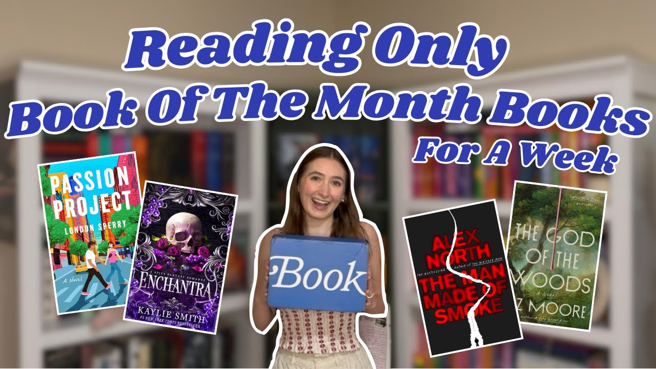 Is Book of the Month Worth it?  ||  Book of the Month spoiler-free reading vlog