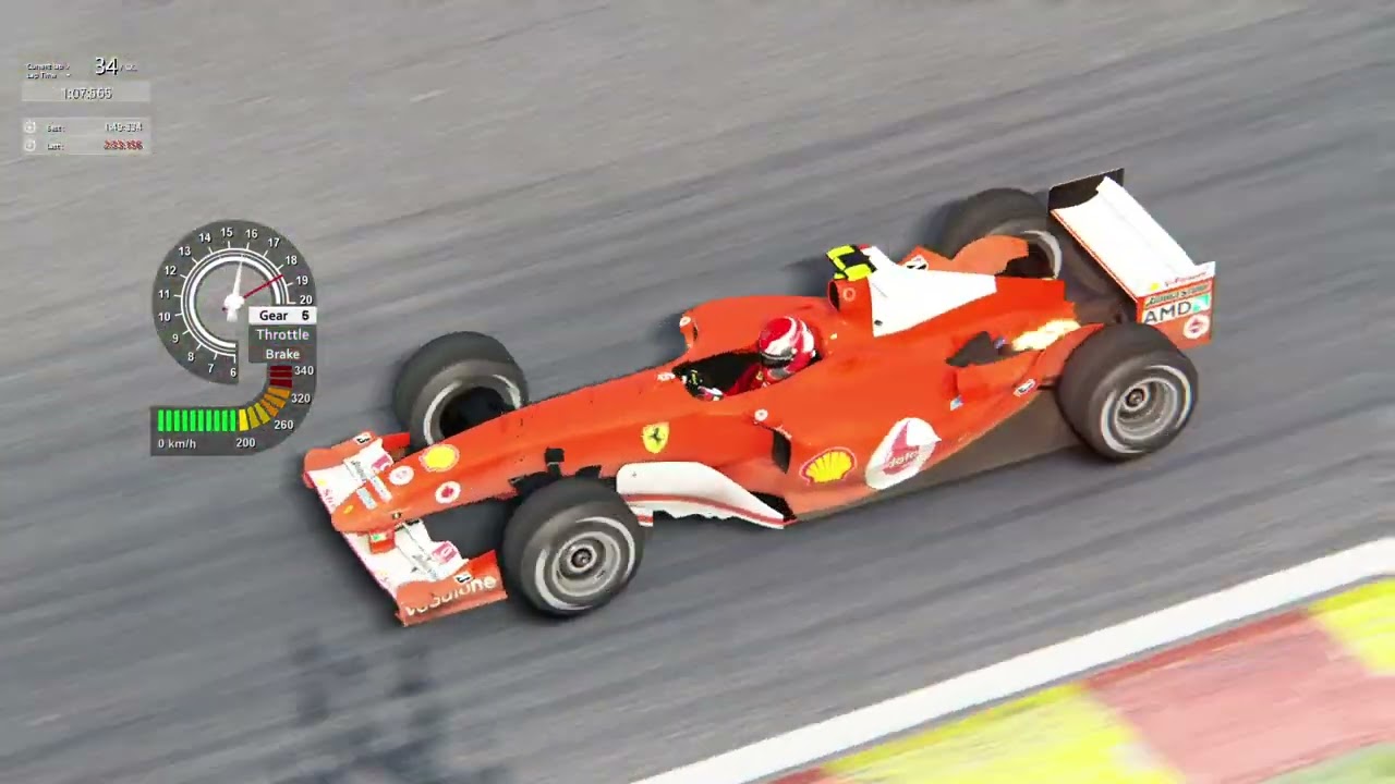 AC | Ferrari F2004 | SPA | TIME 1.48.989