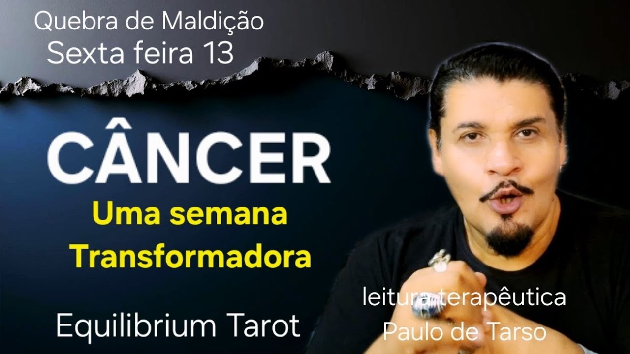CÂNCER - O CANINHO ESTÁ SENDO TRAÇADO - AGORA É MANTER A DISCIPLINA E IR PRO ABRAÇO ! 