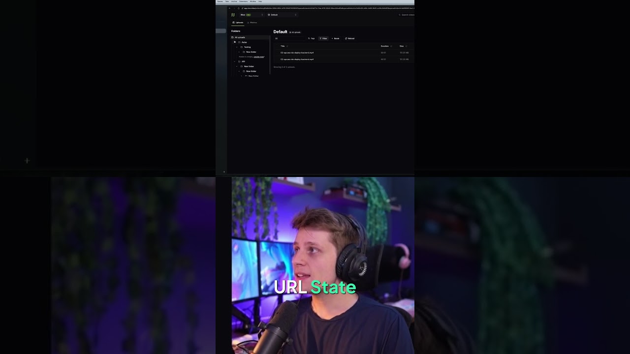 React Query + URL State