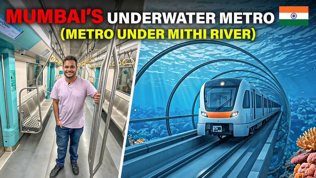 Mumbai Metro AquaLine-3 Phase 2A Worli to Aarey JVLR Full Journey Experience & Complete Information