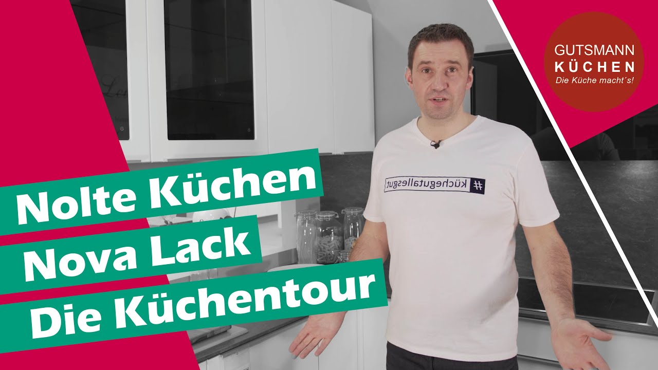 Küchen Ideen präsentiert in unserer Küche Nova Lack von nolte Küchen