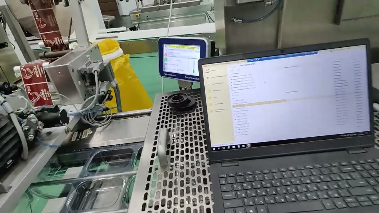 Тестирование интеграции с VideoJet DataFlex 6330