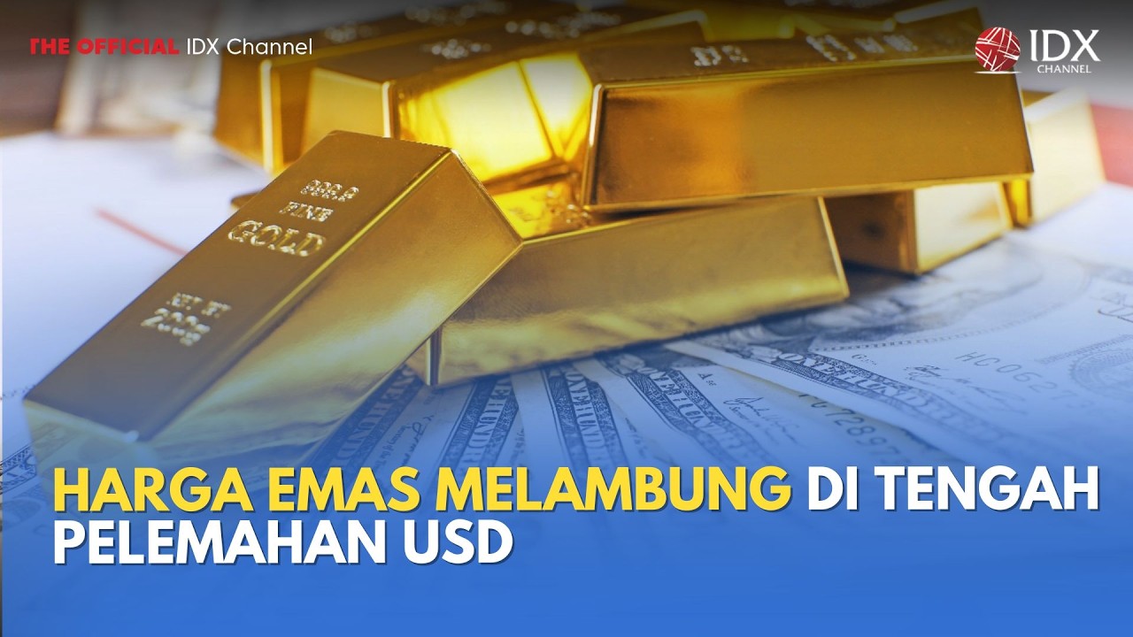 Harga Emas Melambung di Tengah Pelemahan USD | MILENOMICS