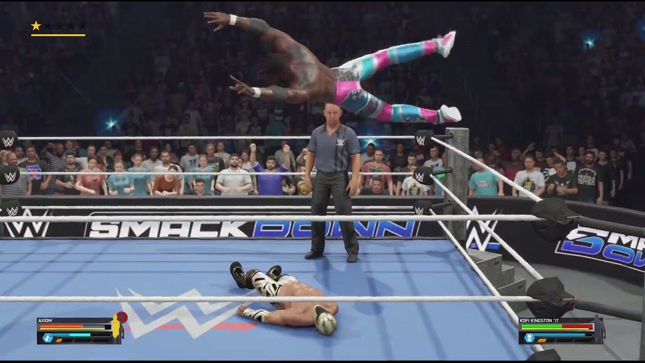 Axiom VS Kofi Kingston (WWE2K25 Week 40 Of Universe Mode)