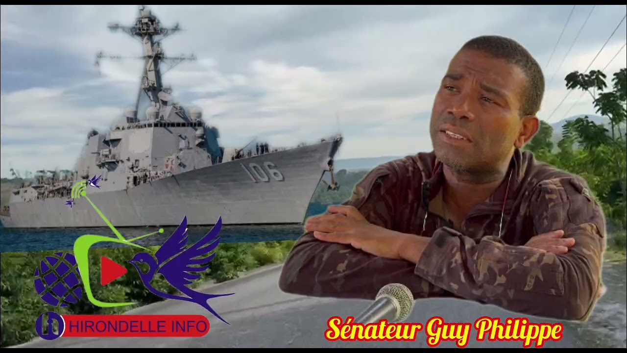 Flash!!! Sa resi pi rèd Kòmandan Guy Philippe konfime gen yon bato sou lanmè Pestel la.