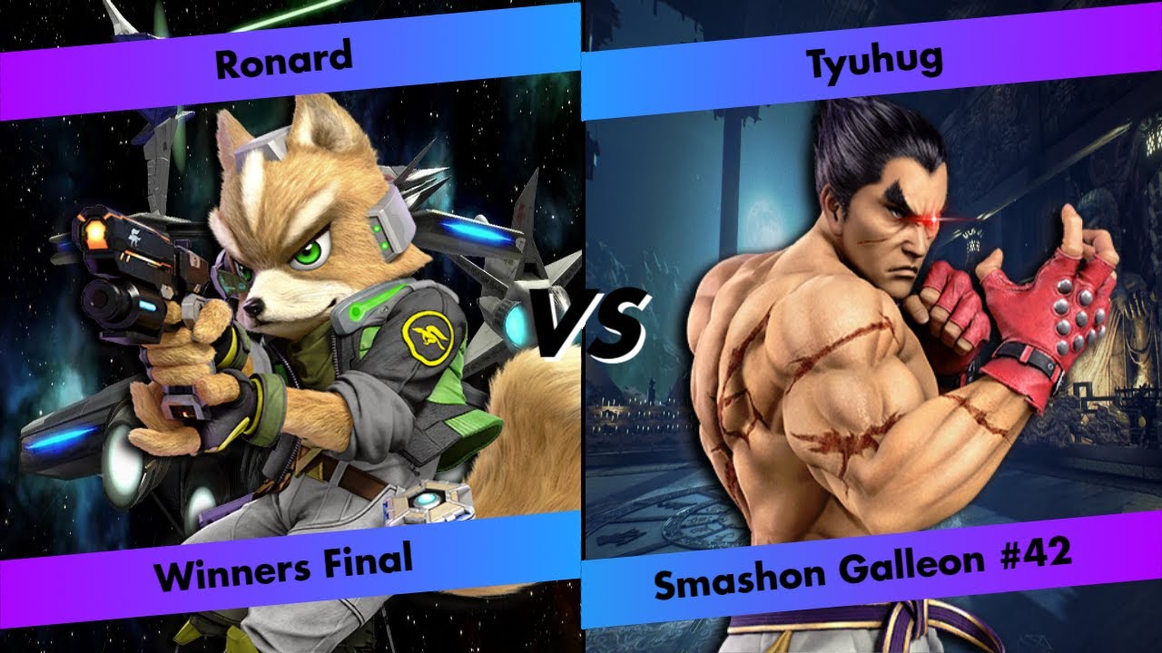 Smashon Galleon #42 - WF - Ronard (Fox) VS Tyuhug (Kazuya)