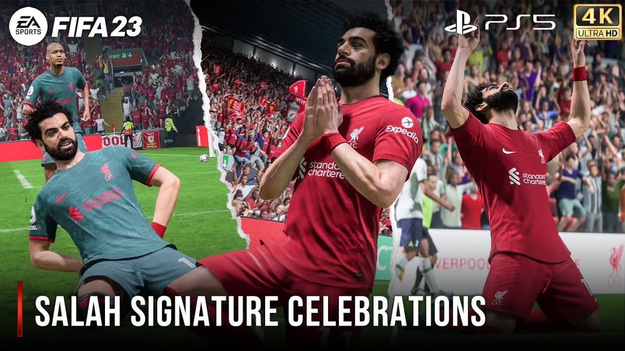 FIFA 23 | Salah All Signature Celebrations | PS5&trade; 4K 60FPS