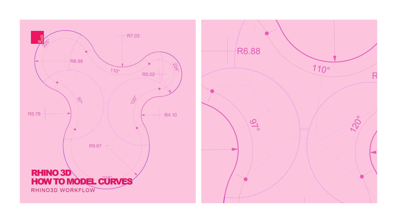 Rhino 3D How to Model Curves FULL COURSE | Rhino 3D Tutorial For Architects and Designers