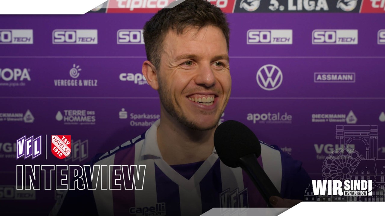 Torschütze Patrick Kammerbauer im Interview | VfL Osnabrück - TSV Havelse