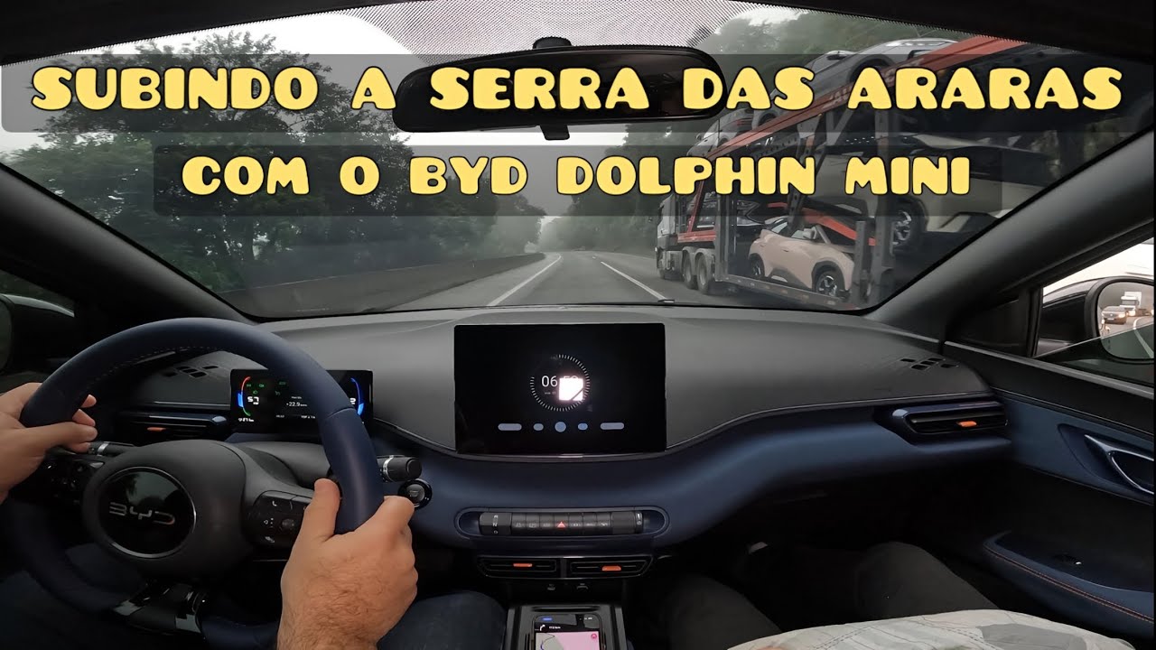DOLPHIN MINI SUBINDO A SERRA DAS ARARAS, VIAGEM RIO - SÃO PAULO PARTE 2 