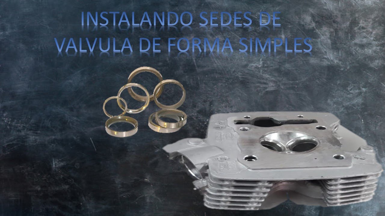 INSTALANDO SEDE DE VALVULAS NO CABEÇOTE DA 150 PART 01