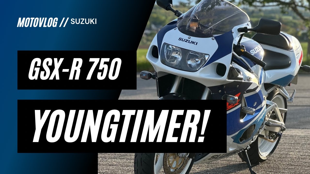 YOUNGTIMER! // SUZUKI GSX-R 750 SRAD | Motovlog