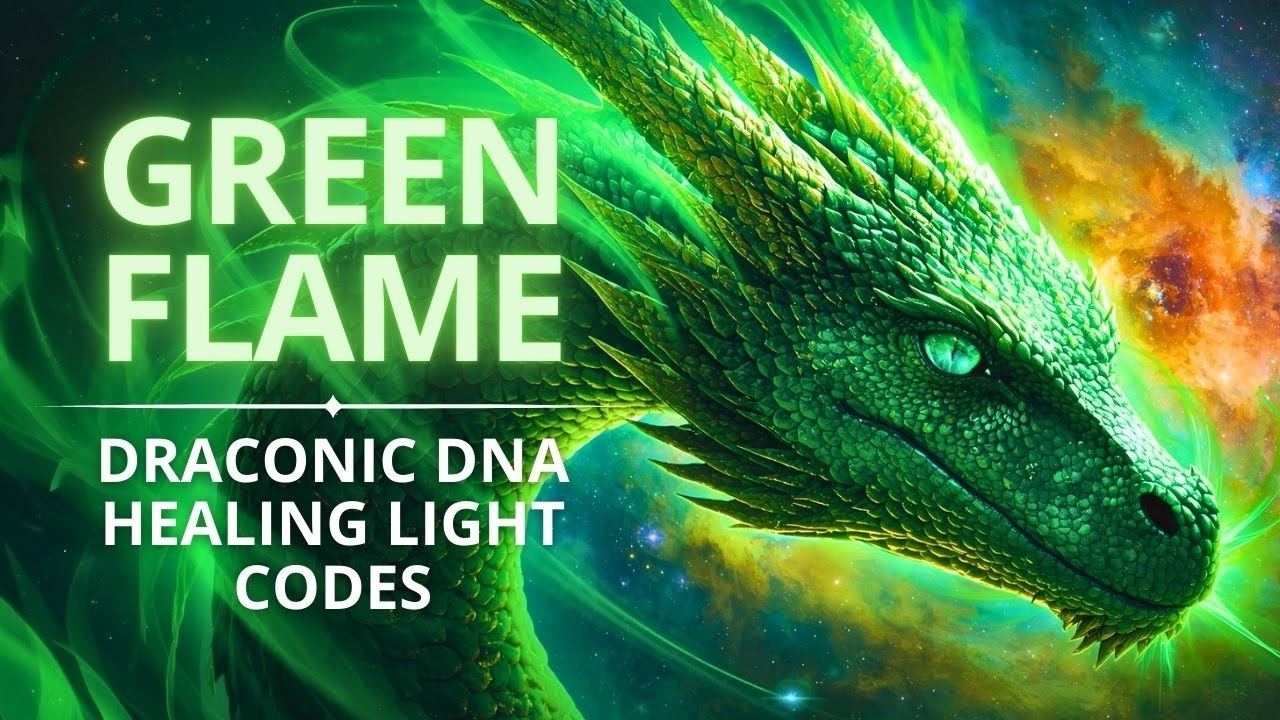 🟢 DNA Healing with the Green Flame Dragon Zenthoris &ndash; Cellular Renewal Through Draconic Light Codes