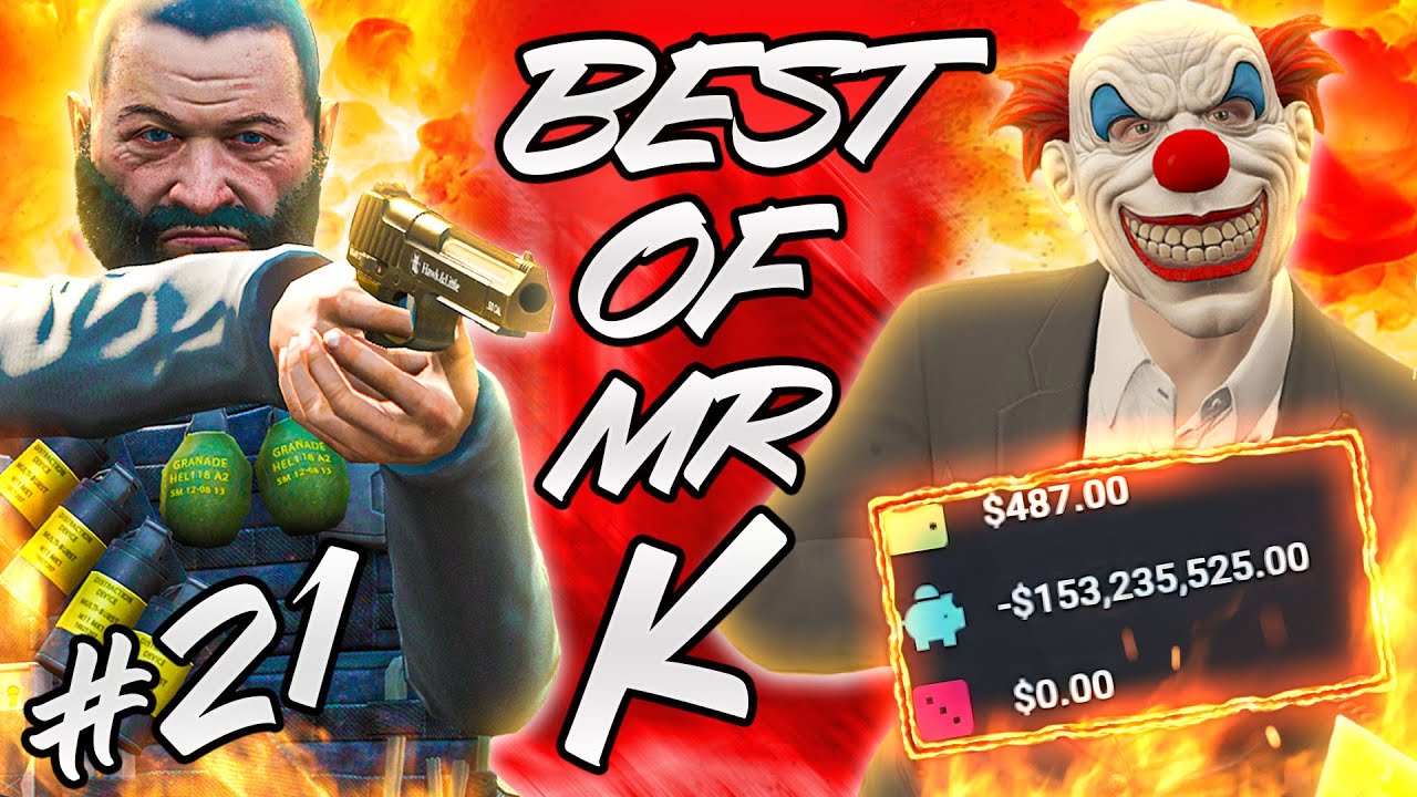 Mr K Best Moments Of The Week! GTA RP #21