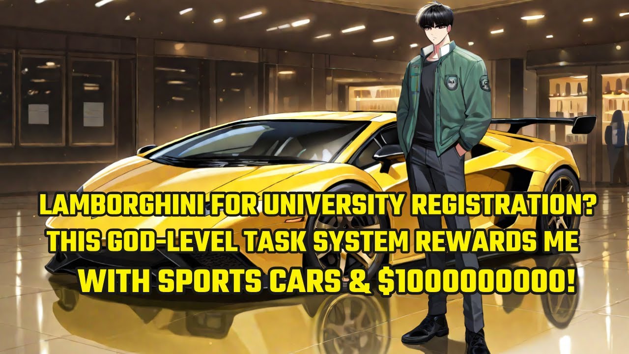 Lamborghini for University Registration?This God-level Task System Rewards Me with $1000000000!